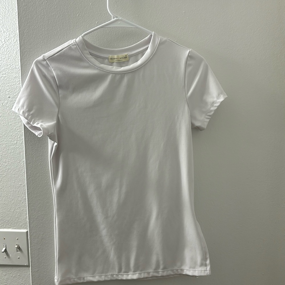 Frankee&Skylarr M soft white T-shirt